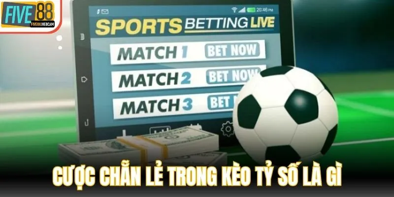 Cược chẵn lẻ trong kèo tỷ số là gì