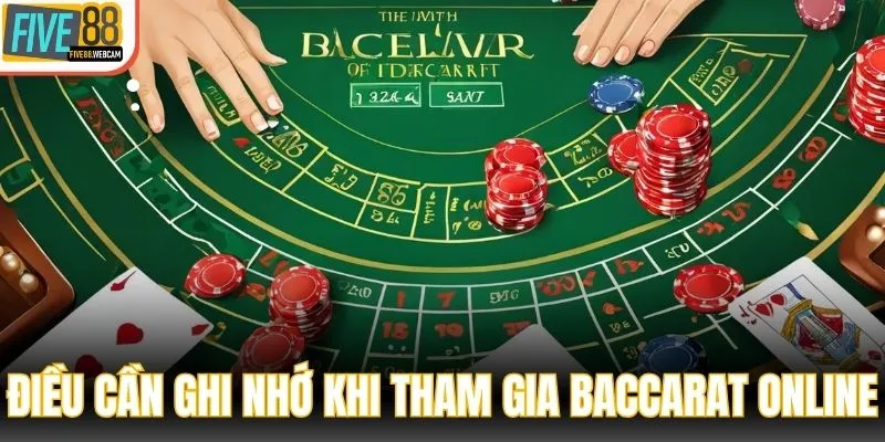Điều cần ghi nhớ khi tham gia baccarat online