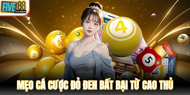 Mẹo cá cược đỏ đen bất bại từ cao thủ tại FIVE88