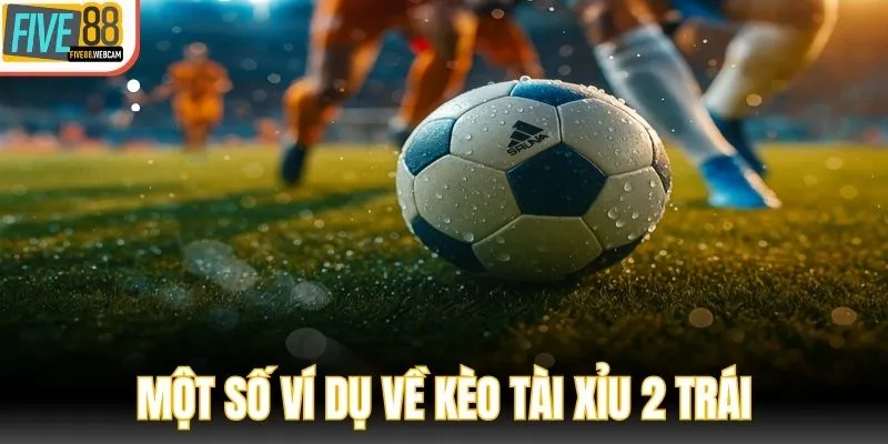 Một số ví dụ về kèo tài xỉu 2 trái